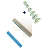 Lot 100 Masses d'Equilibrage Adhésives 4x5g+4x10g + 150 Plombs Masses à Frapper 5-30g